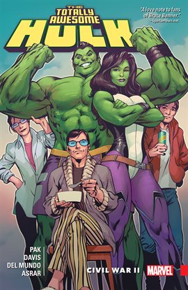 Imagen de portada para The Totally Awesome Hulk Vol. 2: Civil War II