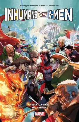 Cover image for Inhumans Vs. X-Men