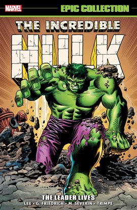 Imagen de portada para Incredible Hulk Epic Collection: The Leader Lives