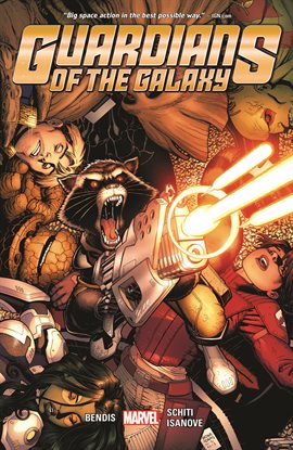 Cover image for Guardians of the Galaxy by Brian Michael Bendis Vol. 4