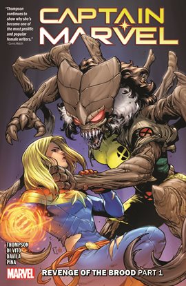 Cover image for Captain Marvel Vol. 9: Revenge of the Brood Part 1