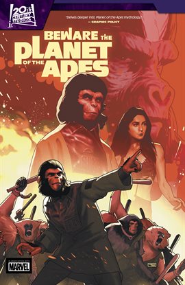 Cover image for Beware The Planet of the Apes