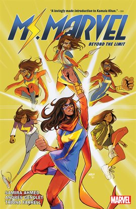 Cover image for Ms. Marvel: Beyond The Limit by Samira Ahmed
