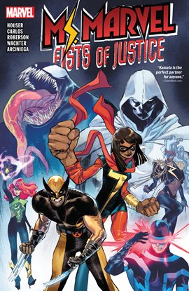 Cover image for Ms. Marvel: Fists of Justice