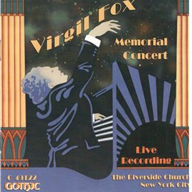 Cover image for Virgil Fox Memorial Concert (live)
