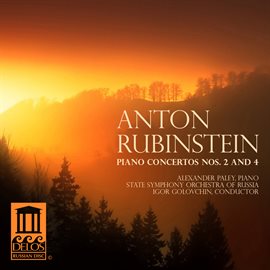 Cover image for Rubinstein: Piano Concertos Nos. 2 And 4