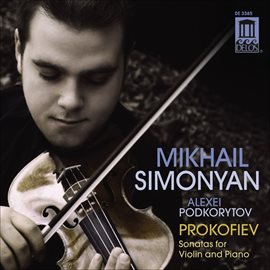 Cover image for Prokofiev, S.: Violin Sonatas Nos. 1 And 2