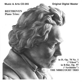 Cover image for Beethoven: Piano Trios, "Ghost" And "Archduke"