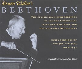 Cover image for Beethoven: Symphonies Nos. 1-9 (walter) (1941-1953)