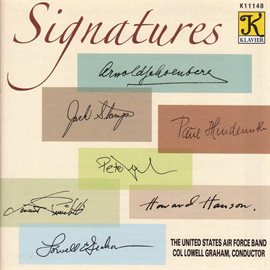 Imagen de portada para Signatures: United States Air Force Band