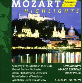 Cover image for Mozart Highlights