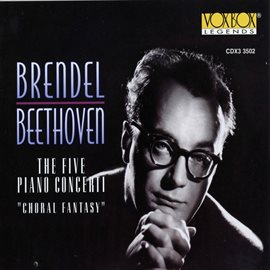 Cover image for Beethoven: The 5 Piano Concertos & Choral Fantasy