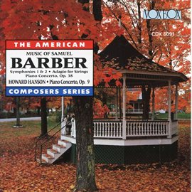 Cover image for Music Of Samuel Barber