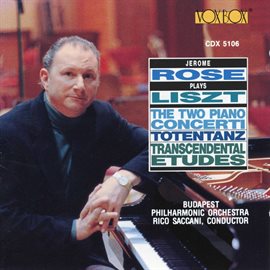 Cover image for Liszt: Piano Concerto Nos. 1 And 2, Totentanz & Études D'exécution Transcendante