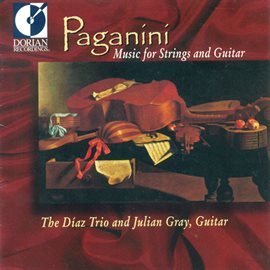 Cover image for Paganini, N.: Music For String And Guitar