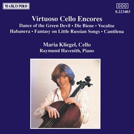 Cover image for Virtuoso Cello Encores