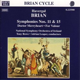 Cover image for Brian: Symphonies Nos. 11 & 15