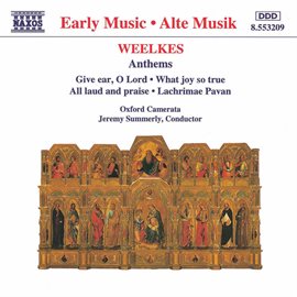 Cover image for Weelkes: Anthems