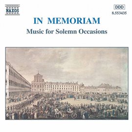 Cover image for In Memoriam - Music For Solemn Occasions
