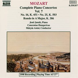 Imagen de portada para Mozart: Piano Concertos Nos. 16 And 25 / Rondo, K. 386