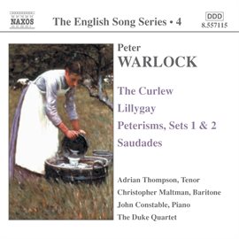 Cover image for Warlock: Curlew (the) / Lillygay / Peterisms / Saudades (english Song, Vol. 4)