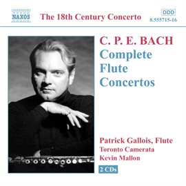 Cover image for Bach, C.p.e.: Flute Concertos (complete)