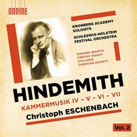 Imagen de portada para Hindemith: Kammermusik, Vol. 2