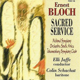 Imagen de portada para Bloch: Sacred Service, B. 68 (live)