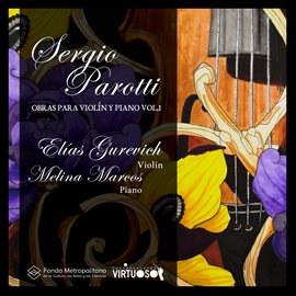 Imagen de portada para Parotti, Obras Para Violín Y Piano Vol. 1