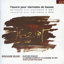 Cover image for Mozart: Clarinet Quintet, K. 581 & Clarinet Concerto, K. 622