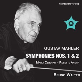 Cover image for Mahler: Symphonies Nos. 1 & 2