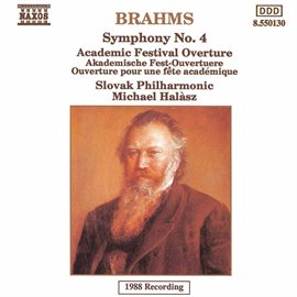 Cover image for Brahms: Symphony No. 4 / Academic Festival Overture