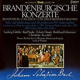 Cover image for Bach: The Brandenburg Concertos