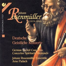 Cover image for Rosenmuller: German Sacred Concertos