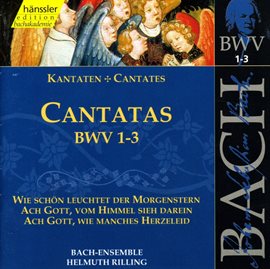 Cover image for Bach, J.s.: Cantatas, Bwv 1-3