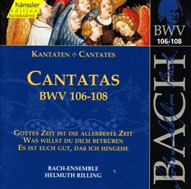 Cover image for Bach, J.s.: Cantatas, Bwv 106-108