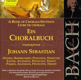 Cover image for Bach, J.s.: Book Of Chorale Settings (a)