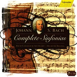 Cover image for Bach, J.s.: Complete Sinfonias From Cantatas (rilling)