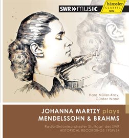 Imagen de portada para Johanna Martzy Plays Mendelssohn & Brahms