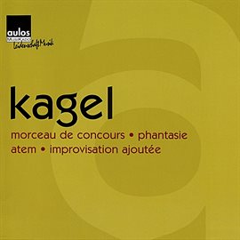 Cover image for Mauricio Kagel: A