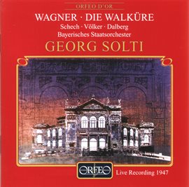 Cover image for Wagner: Die Walküre, Wwv 86b (excerpts)