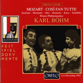 Cover image for Mozart: Così Fan Tutte, K. 588 (live 1954)