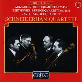 Cover image for Mozart, Beethoven & Ravel: String Quartets