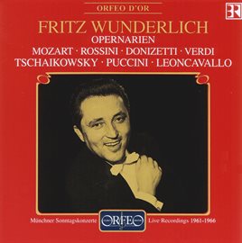 Cover image for Wunderlich: Opernarien (bayerischer Rundfunk 1961-1966) [live]