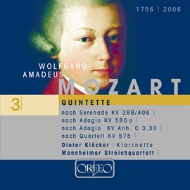 Cover image for Mozart: Chamber Works