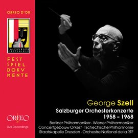 Cover image for Salzburger Orchesterkonzerte 1958-1968 (live)