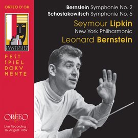 Cover image for Bernstein: Symphony No. 2 "The Age Of Anxiety" - Shostakovich: Symphony No. 5 In D Minor, Op. 4...