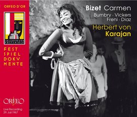 Cover image for Bizet: Carmen, Wd 31 (live)