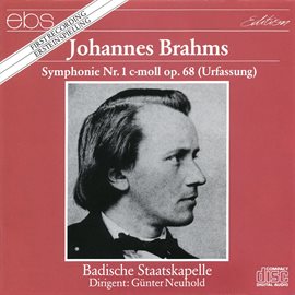 Cover image for Johannes Brahms: First Symphony (live Recording)