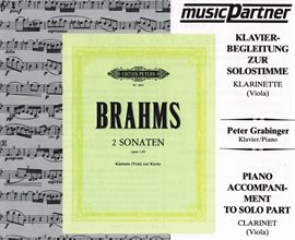 Cover image for Brahms - 2 Sonaten Opus 120